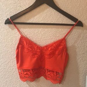 Chic TopShop cropped shirt